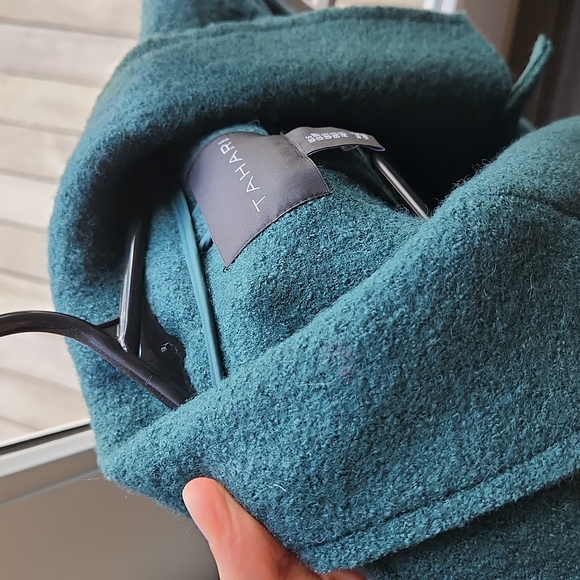 Tahari Wool Blend Moto Jacket Small - Picture 6 of 6